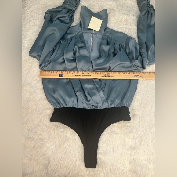 Skylar Rose | Deep V Turtleneck Bodysuit | NWT! - Picture 4 of 8